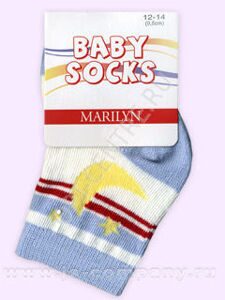 Niemowlece home socks skura